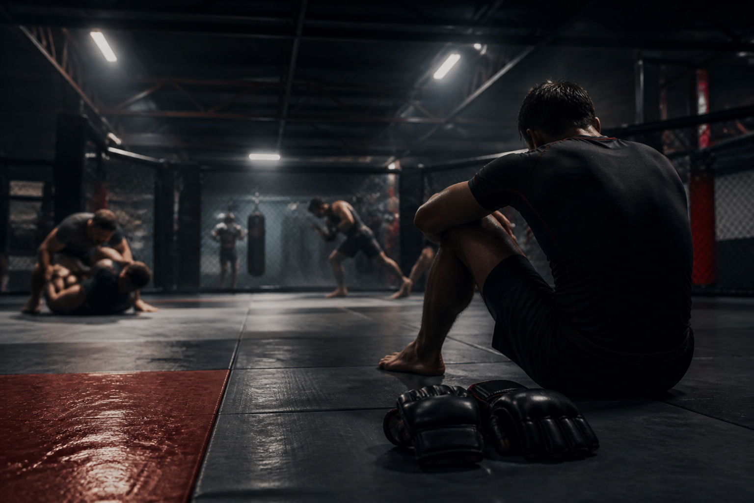 Inside the MMA Fighter Mind: Focus Before the Ring - MMA fighter mindset
