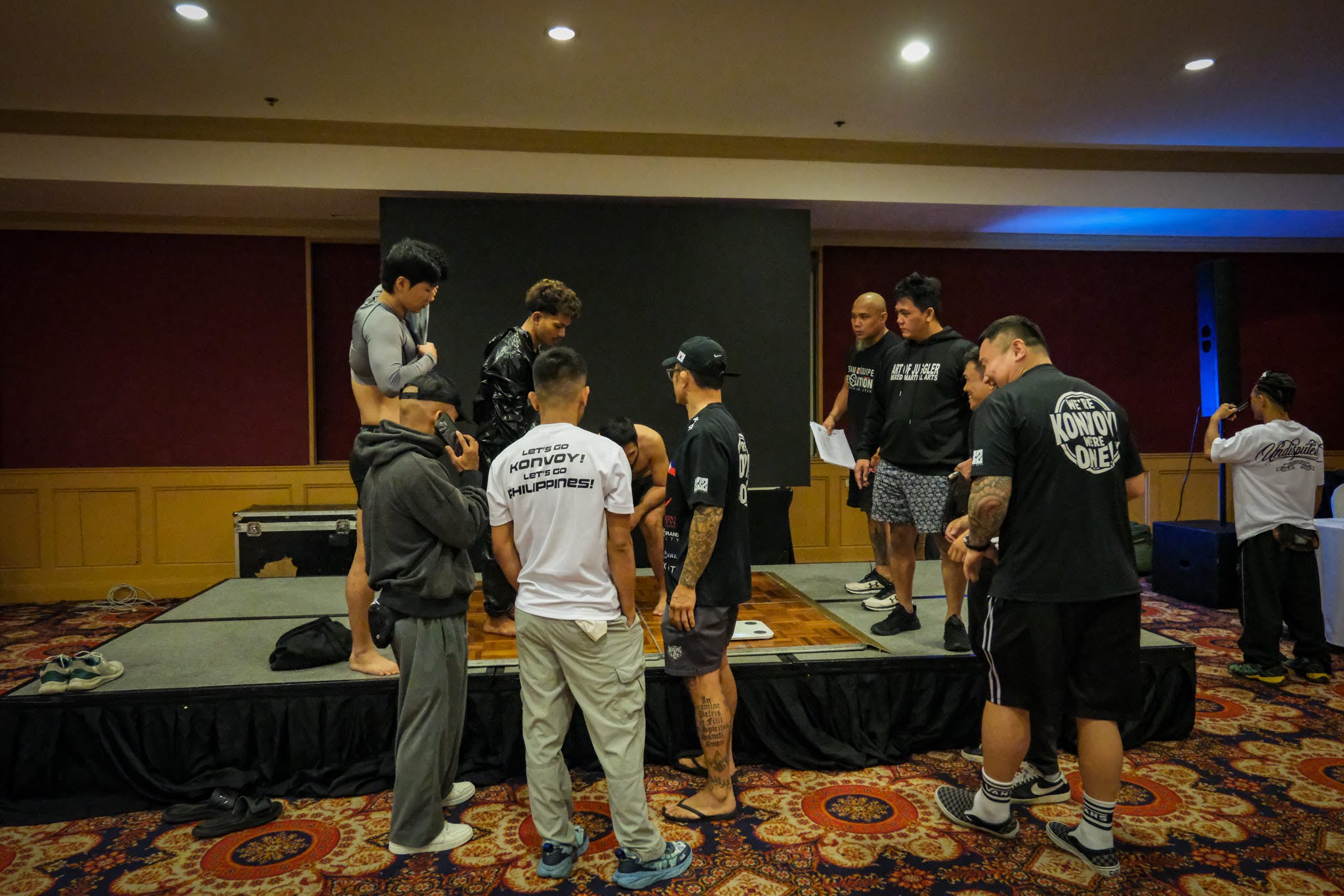 Konvoy 2 Weigh In